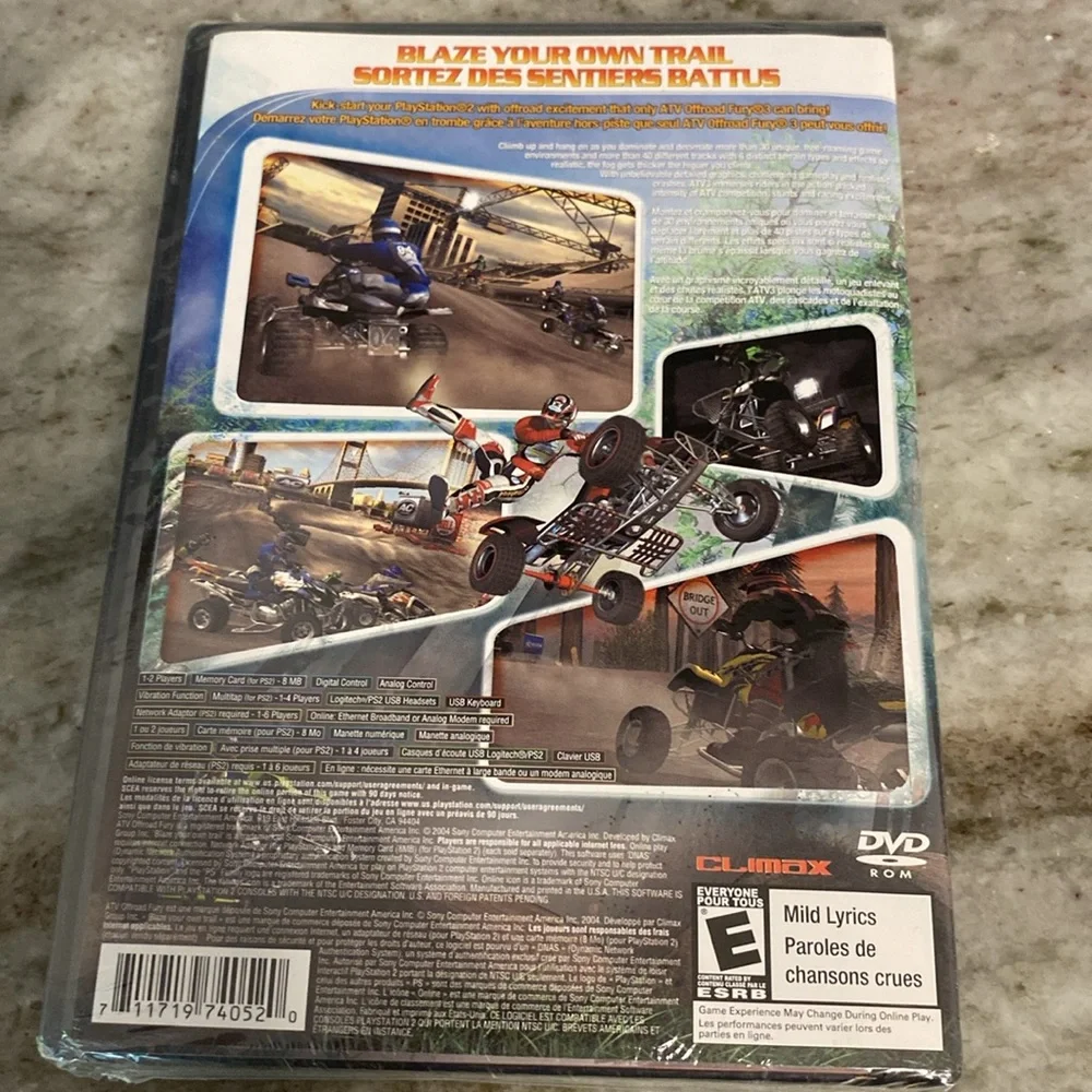 PlayStation 2 ATV Off-road Fury 3